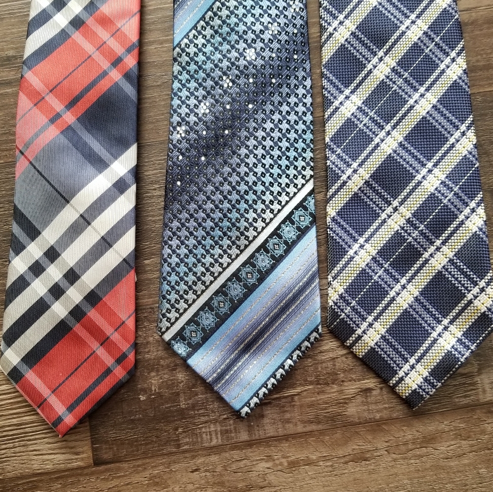 Men's Blue Ties Set